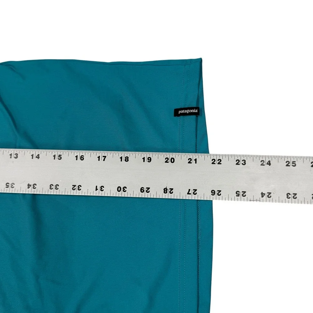 Patagonia Kids Capilene Silkweight Graphic Tee Large 12 Blue Waves 62380
